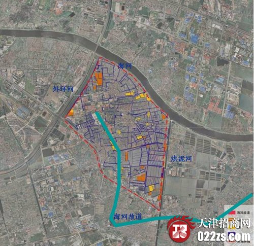 海河中游天津大道沿线-洪泥河西地块出让（30.6公顷）