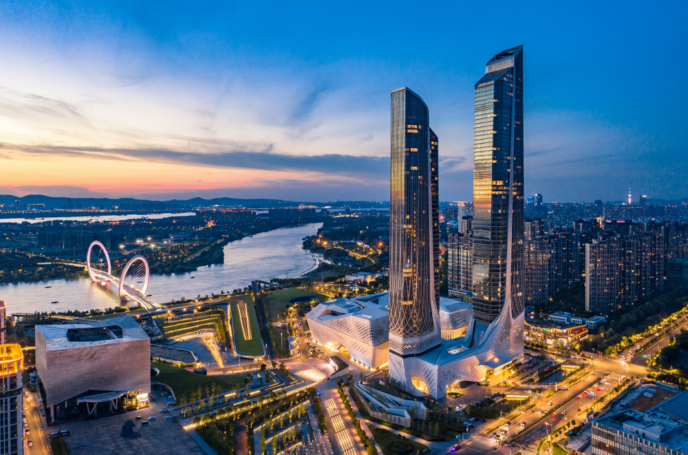 南京河西中央商务区